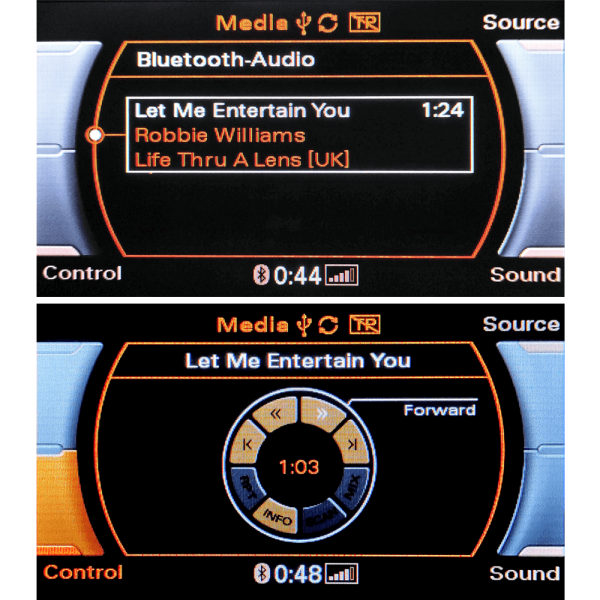 Bluetooth Handsfree Car Kit with music streaming kX-3 AUDI V3